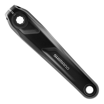 Paire Manivelles Shimano FC-EM600 pour Vélo Électrique Noir