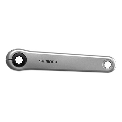 Paire Manivelles Shimano FC-EN500 Vélo Électrique Argenté