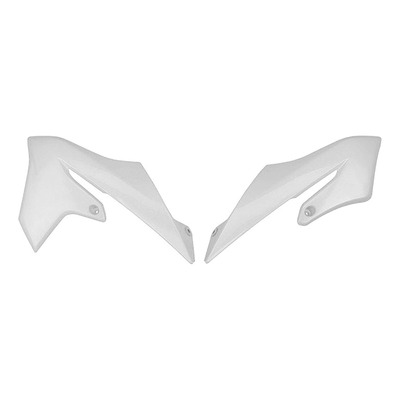Ouïes de Radiateur POLISPORT Type Origine Blanc - Yamaha 65 YZ 19-25