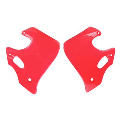 Ouïes de Radiateur POLISPORT Type Origine Rouge - Honda 250 CR-R 92-94