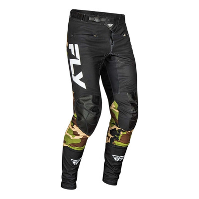 Pantalon BMX Fly Racing Rayce Noir/Camouflage