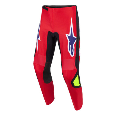 Pantalon cross Alpinestars Fluid Grid red/black/purple