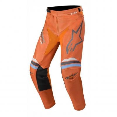 Pantalon cross Alpinestars Racer Braap gris foncé/orange fluo