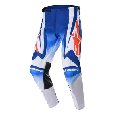 Pantalon cross Alpinestars Racer Semi bleu/orange