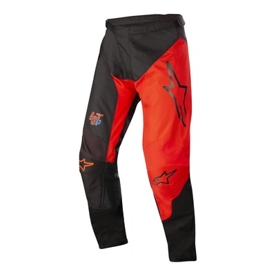 Pantalon cross Alpinestars Racer Supermatic noir/bright rouge
