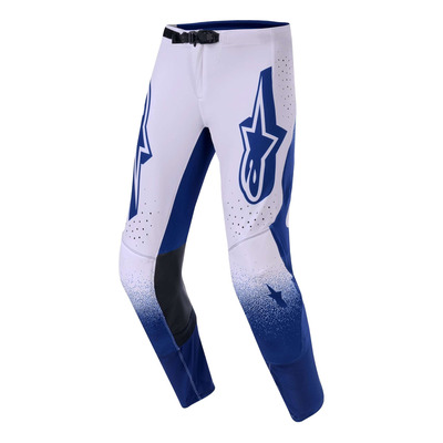 Pantalon cross Alpinestars Supertech Scenz light gray/dark blue
