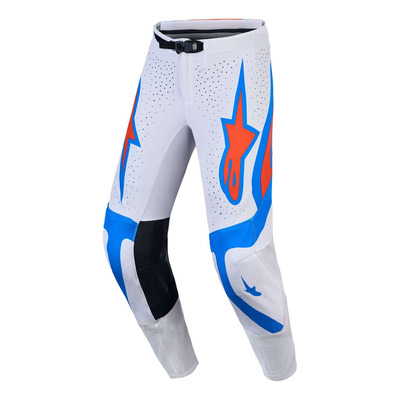 Pantalon cross Alpinestars Supertech Vesta light lilac/cardinal red