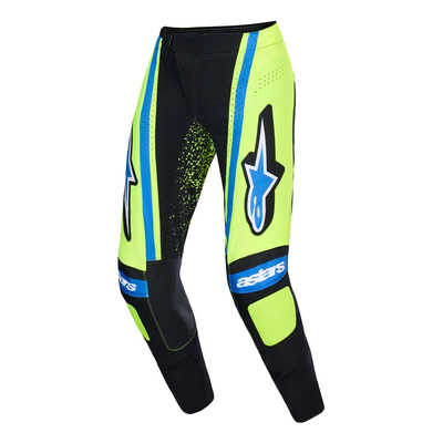 Pantalon cross Alpinestars Techstar Nomur dark navy/yellow fluo/UCLA blue