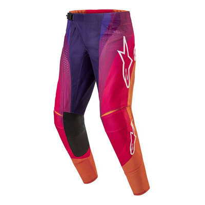 Pantalon cross Alpinestars Techstar Pneuma deep purple/orange/deep blue