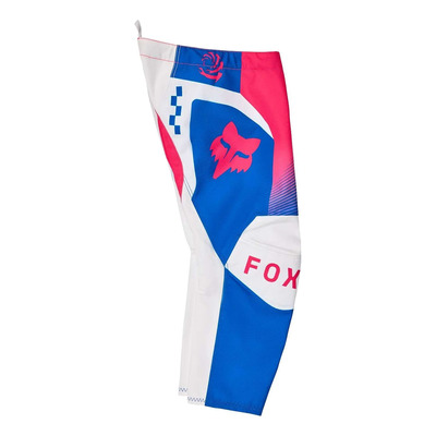 Pantalon cross enfant Fox Racing Kids 180 Collect blue/pink