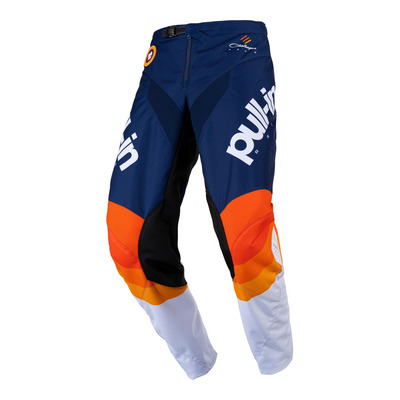 Pantalon cross enfant Pull-in Race Kid orange/navy