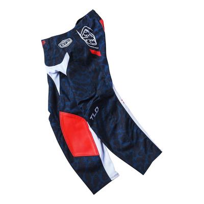 Pantalon cross enfant Troy Lee Designs GP Fractura navy/rouge