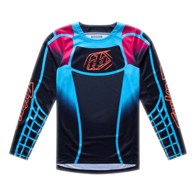 Pantalon cross enfant Troy Lee Designs GP Pro Framework noir/cyan