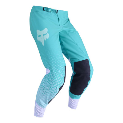 Pantalon cross femme Fox Racing Woman Flexair Fracture aqua