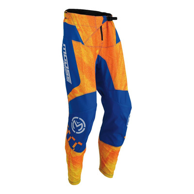 Pantalon cross Moose Racing Qualifier orange/blue