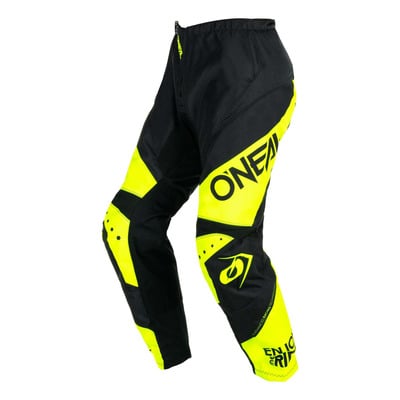 Pantalon cross O’Neal Element Racewear V.24 noir/jaune fluo