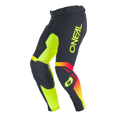 Pantalon cross O’Neal Prodigy Five Six V27 black/neon yellow