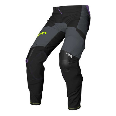 Pantalon cross Seven Rival Division noir/violet