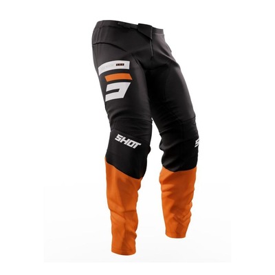 Pantalon cross Shot Devo Reflex orange/noir