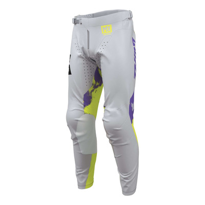 Pantalon cross Thor Launchmode Bleach gray/acid