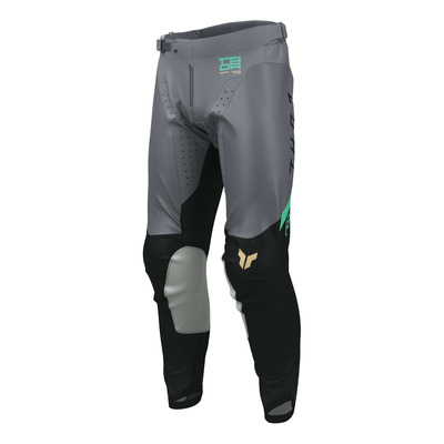 Pantalon cross Thor Launchmode Vented Raptor black/charcoal