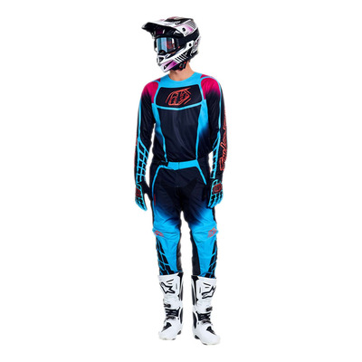 Pantalon cross Troy Lee Designs GP Pro Framework noir/cyan