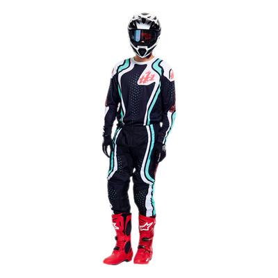 Pantalon cross Troy Lee Designs GP Pro Roller noir/teal