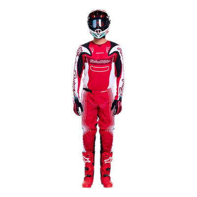 Pantalon cross Troy Lee Designs GP Pro Streamline rouge/noir
