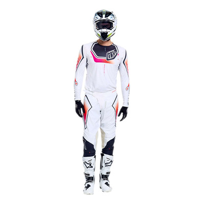 Pantalon cross Troy Lee Designs SE Ultra Proton blanc