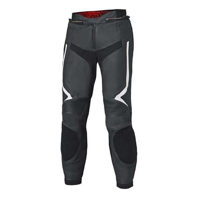 Pantalon cuir Held Street Rocket 4 noir/blanc – Grandes tailles