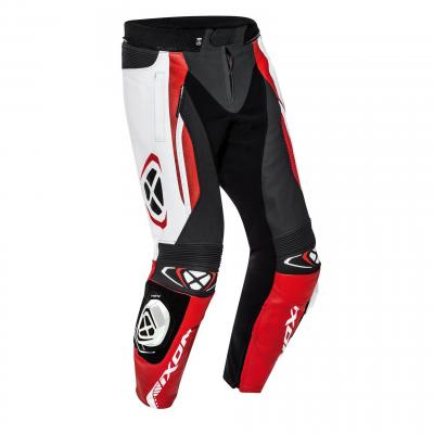 Pantalon cuir Ixon Vortex 2 noir/blanc/rouge
