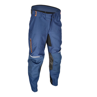 Pantalon enduro Acerbis X-Duro bleu/orange