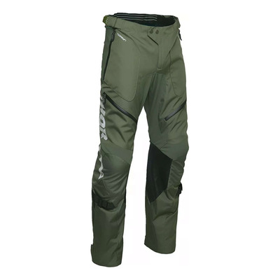 Pantalon enduro Thor Terrain Over The Boot army/charcoal