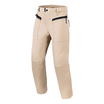 Pantalon textile Alpinestars Canvas Flex-AST aluminum
