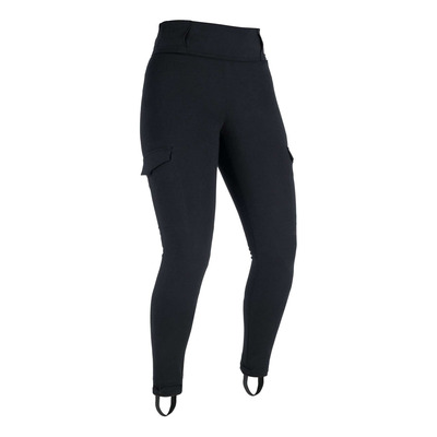 Pantalon textile femme Oxford Super Cargo Legging WS black – Long