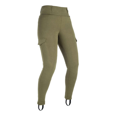 Pantalon textile femme Oxford Super Cargo Legging WS kaki – Standard