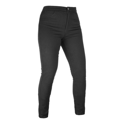Pantalon textile femme Oxford Super Jegging 2.0 black – Long