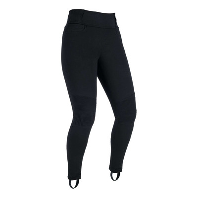 Pantalon textile femme Oxford Super Moto Legging WS black – Court
