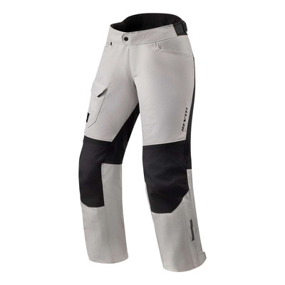 Pantalon textile femme Rev’It Convergent H2O Ladies silver/black