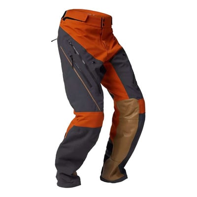 Pantalon textile Fox Racing Defend Gore-Tex ADV orange