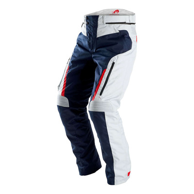 Pantalon textile Furygan Killington bleu/pearl/rouge