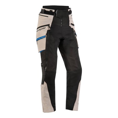 Pantalon textile Ixon Ragnar noir/anthracite/grege