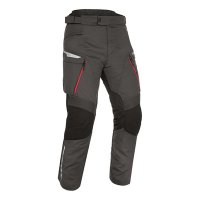 Pantalon textile Oxford Montreal 4.0 Dry2Dry stealth black/grey/red – Regular