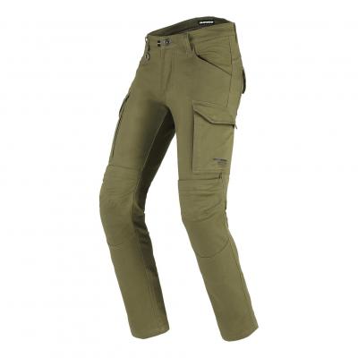 Pantalon textile Spidi Pathfinder Cargo vert militaire
