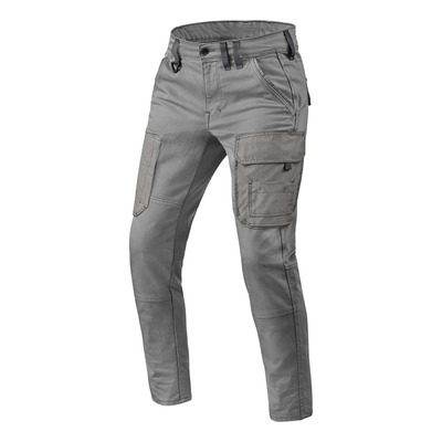 Pantalon textile Rev’It Cargo Brant Slim grey – L34