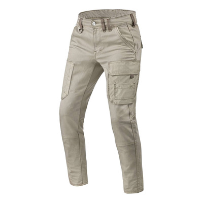 Pantalon textile Rev’It Cargo Brant Slim sand – L32