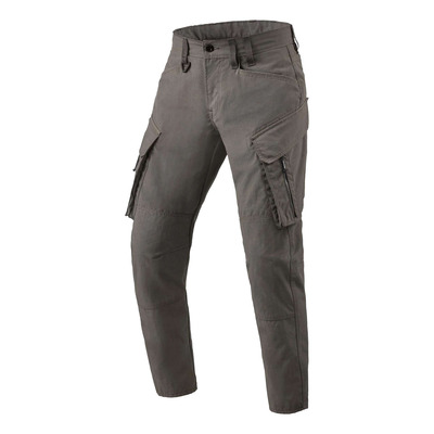 Pantalon textile Rev’It Cargo Tristan Tapered black/olive – L32