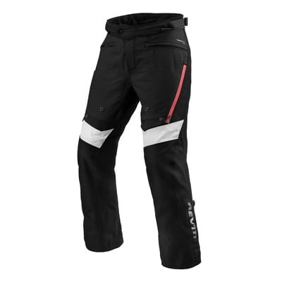 Pantalon textile Rev'it Horizon 3 noir/rouge (standard)