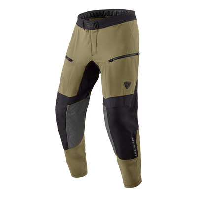 Pantalon textile Rev’It Peninsula 2 vert/noir – Court