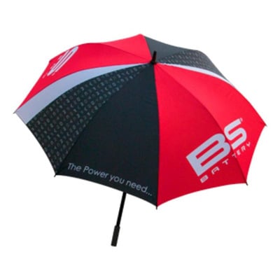 Parapluie BS Battery noir/rouge